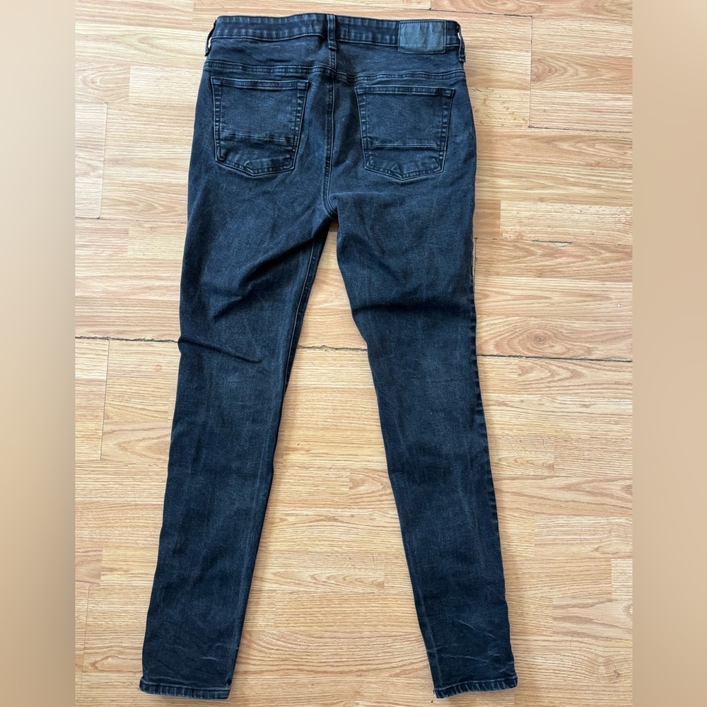 PacSun Dark Wash Black Men's Jeans 32 x 32 - Picture 3 of 6